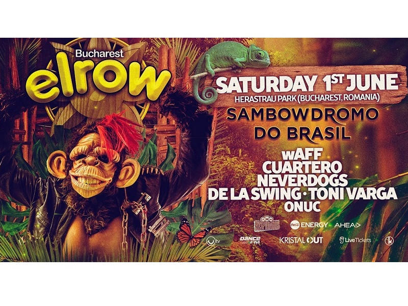 MARIUS ONUC deschide ELROW - SAMBOWDROMO DO BRASIL